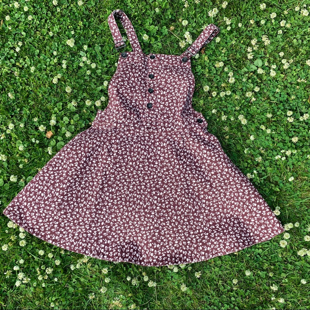 Superdry | Denim Flower Skirt Overalls